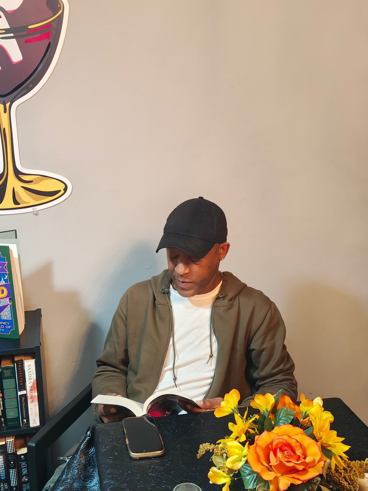 A quiet reading moment