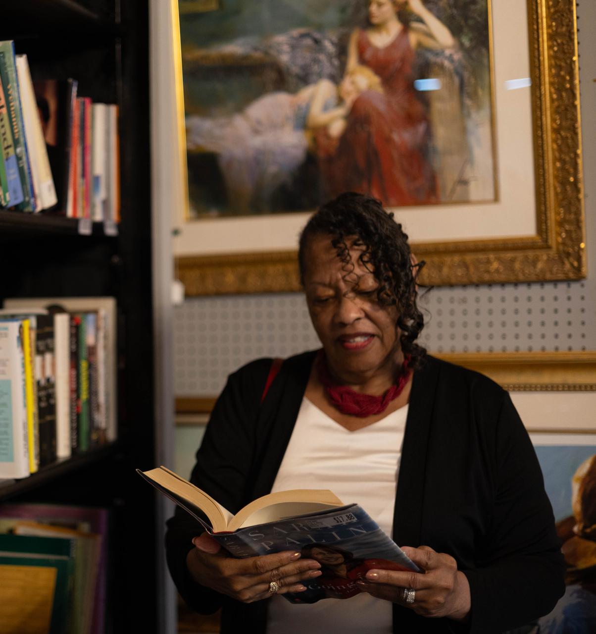 Reading inside BookLush